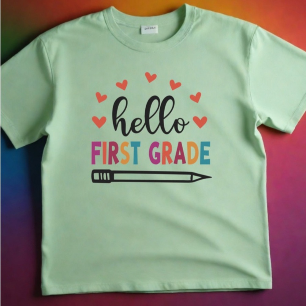 BACK TO SCHOOL T-Shirts!!  Any Grade, any Color, any Design!
